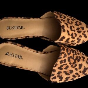 JustFab Leopard Print Women's Shoes